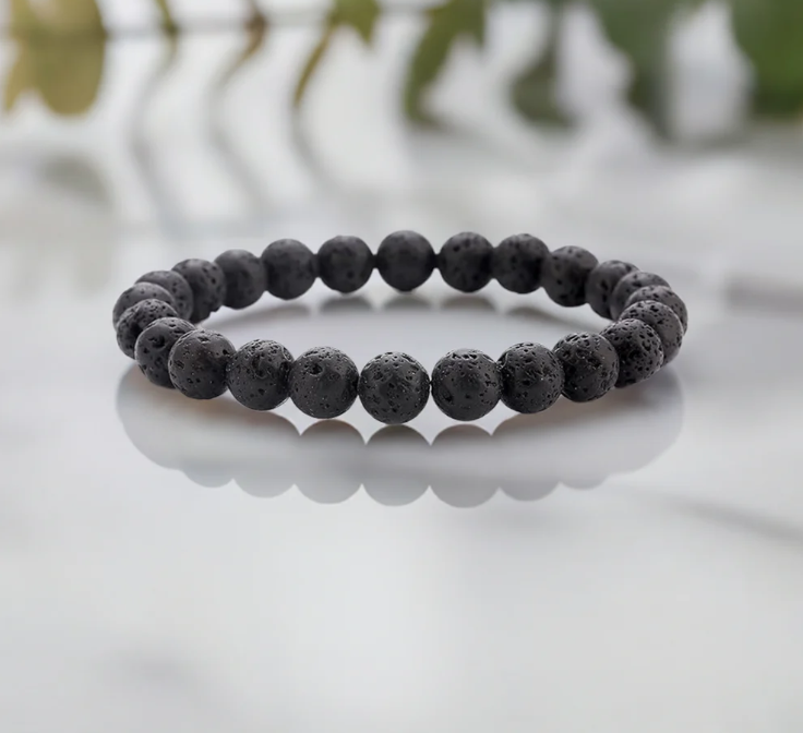 Natural Lava Bracelet