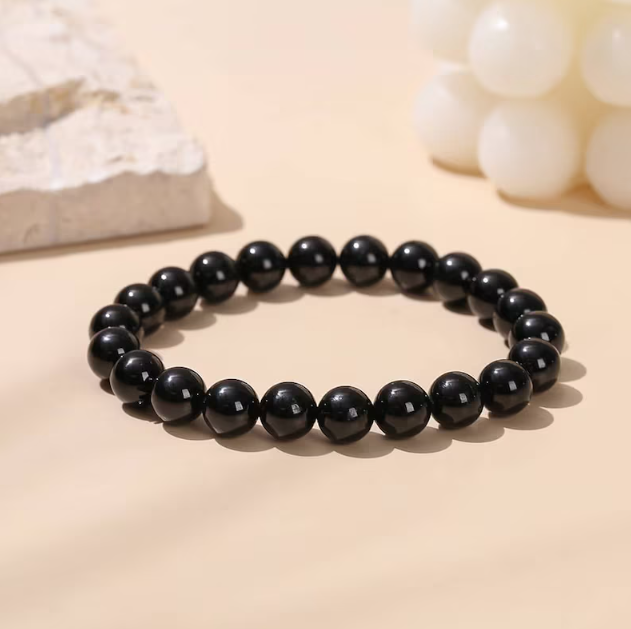 Natural Black Tourmaline Bracelet