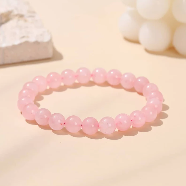 Natural Rose Quartz Bracelet