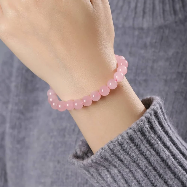 Natural Rose Quartz Bracelet