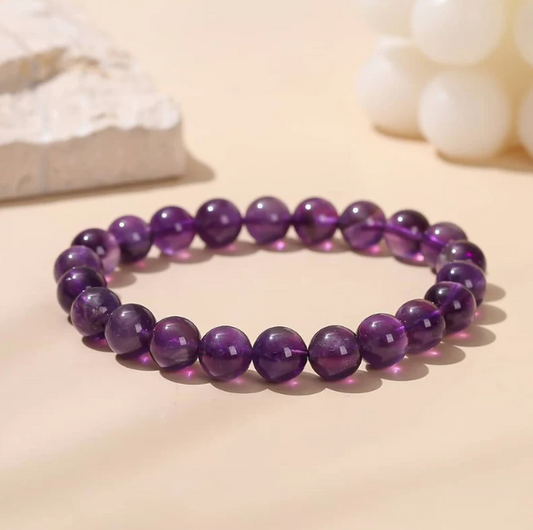 Natural Amethyst Bracelet