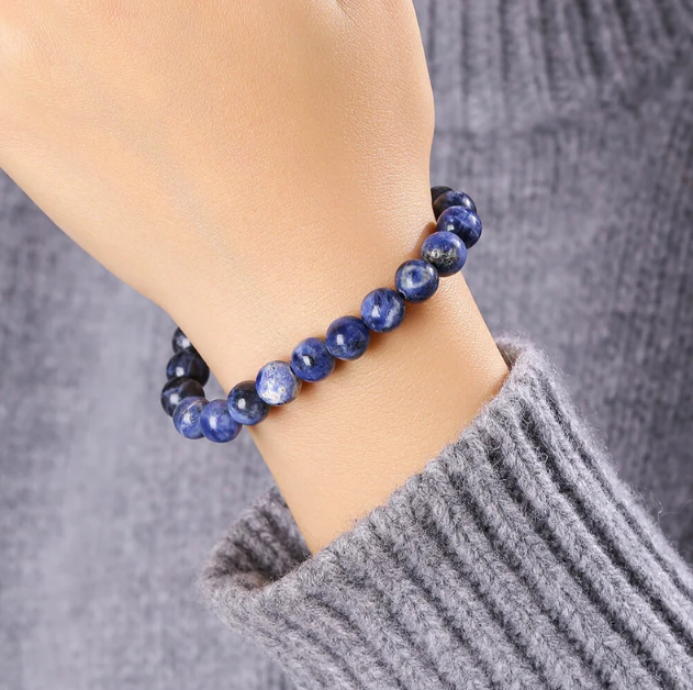 Natural Lapis Lazuli Bracelet